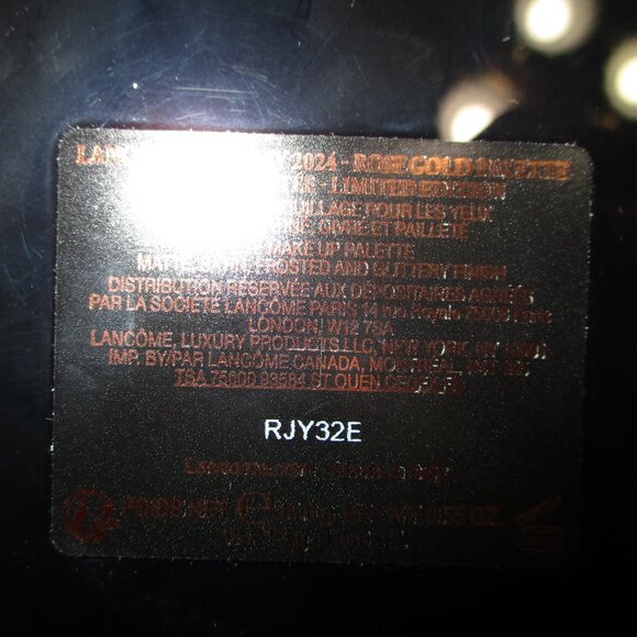 Lancome Holiday 2024 Rose Gold Palette and Makeup Storage Folio - Picture 9 of 10